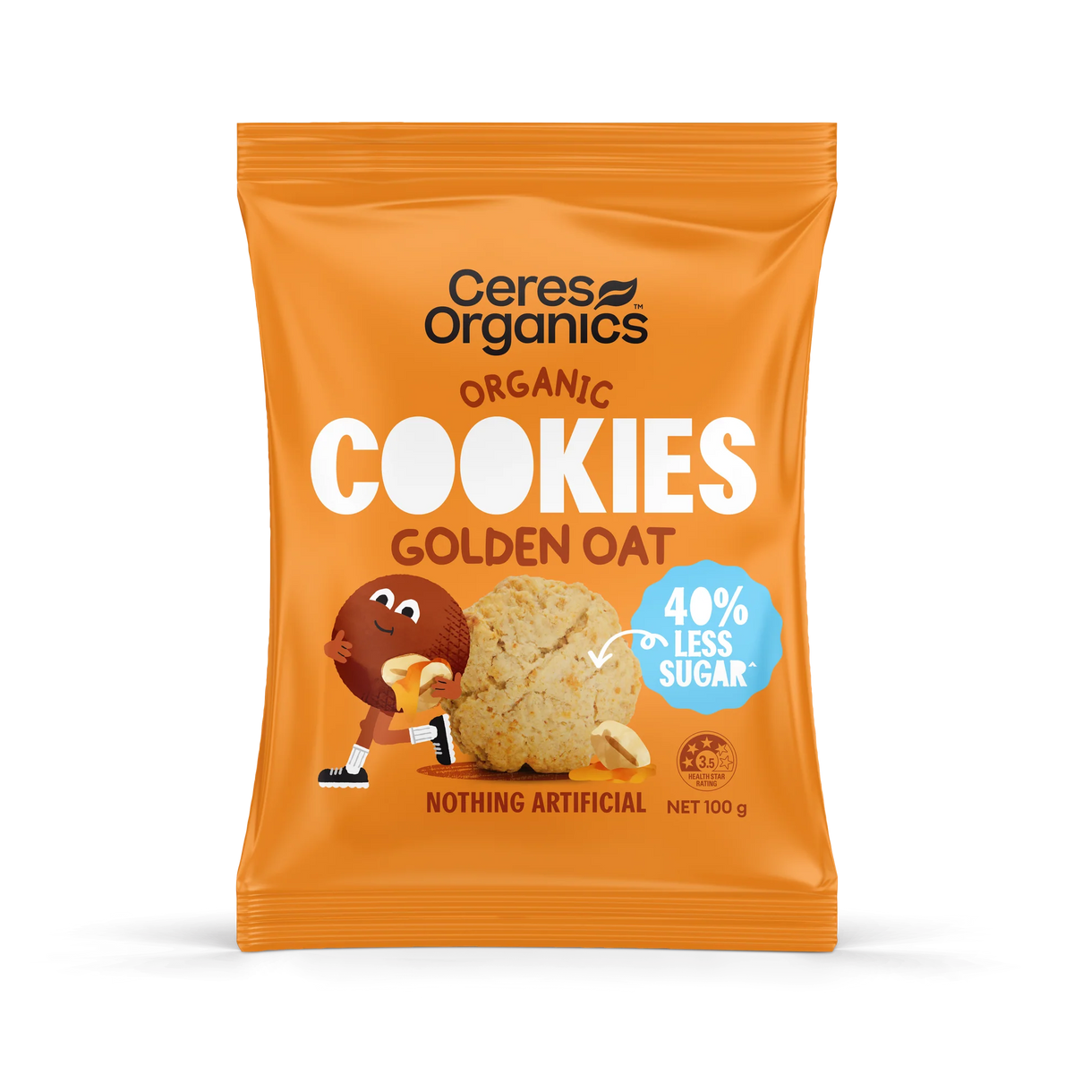 Ceres Organic Cookies, Golden Oat