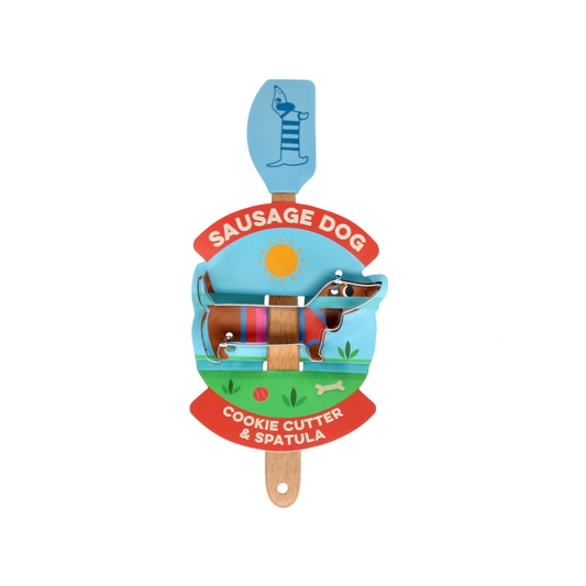 Cookie Cutter & Mini Spatula - Sausage Dog