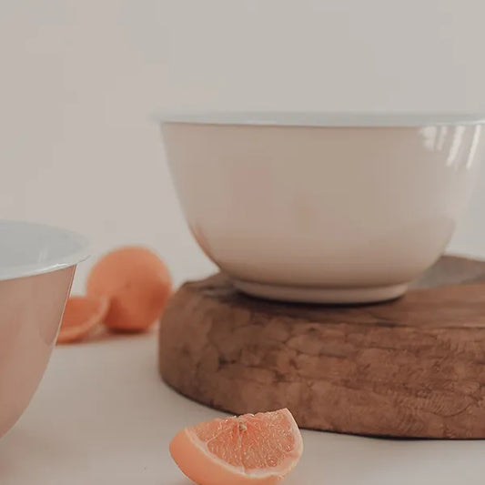 Dishy Cafe Large Bowl 26cm Almond