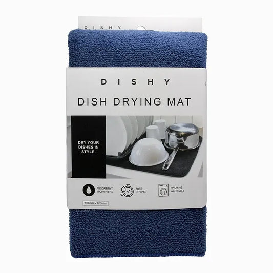 Dish Drying Mat Navy