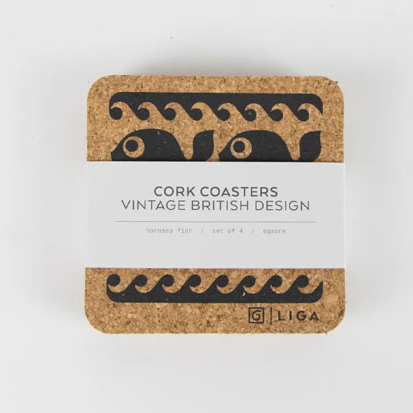 Liga Hornsea Fish Coaster Set of 4