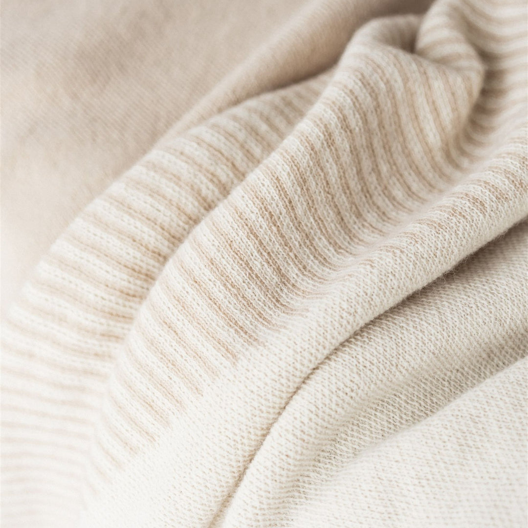 Foxtrot Home Pampas Geometric Wool Blanket