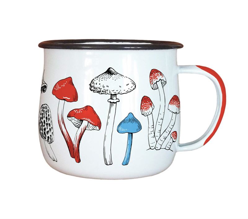 Wlofkamp & Stone Enamel Mug