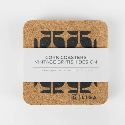 Liga Hornsea Geometric Coaster Set of 4