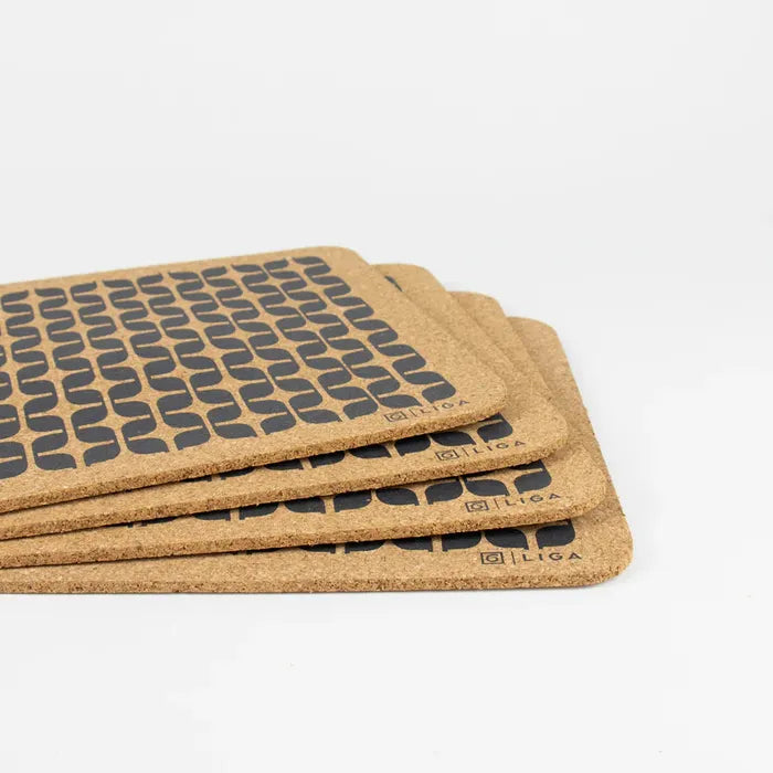 Liga Hornsea Geometric Placemat Set of 4