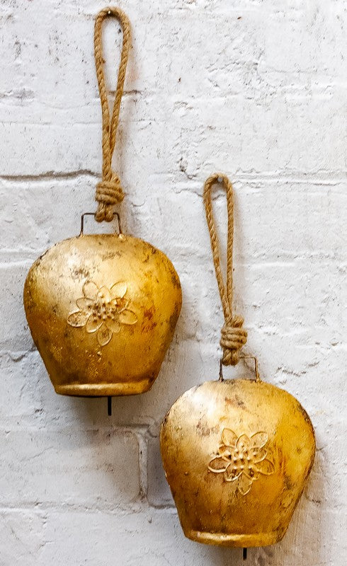 Gold Forged Flower Bells
