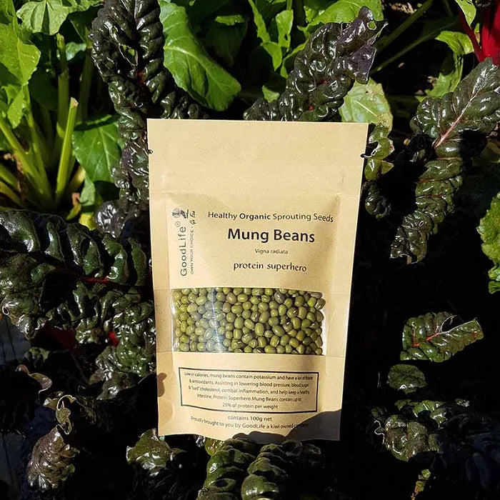 Goodlife Seeds Mung Beans 100g Bag