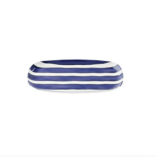 Guzzini Rivera Rectangle Tray Medium Blue