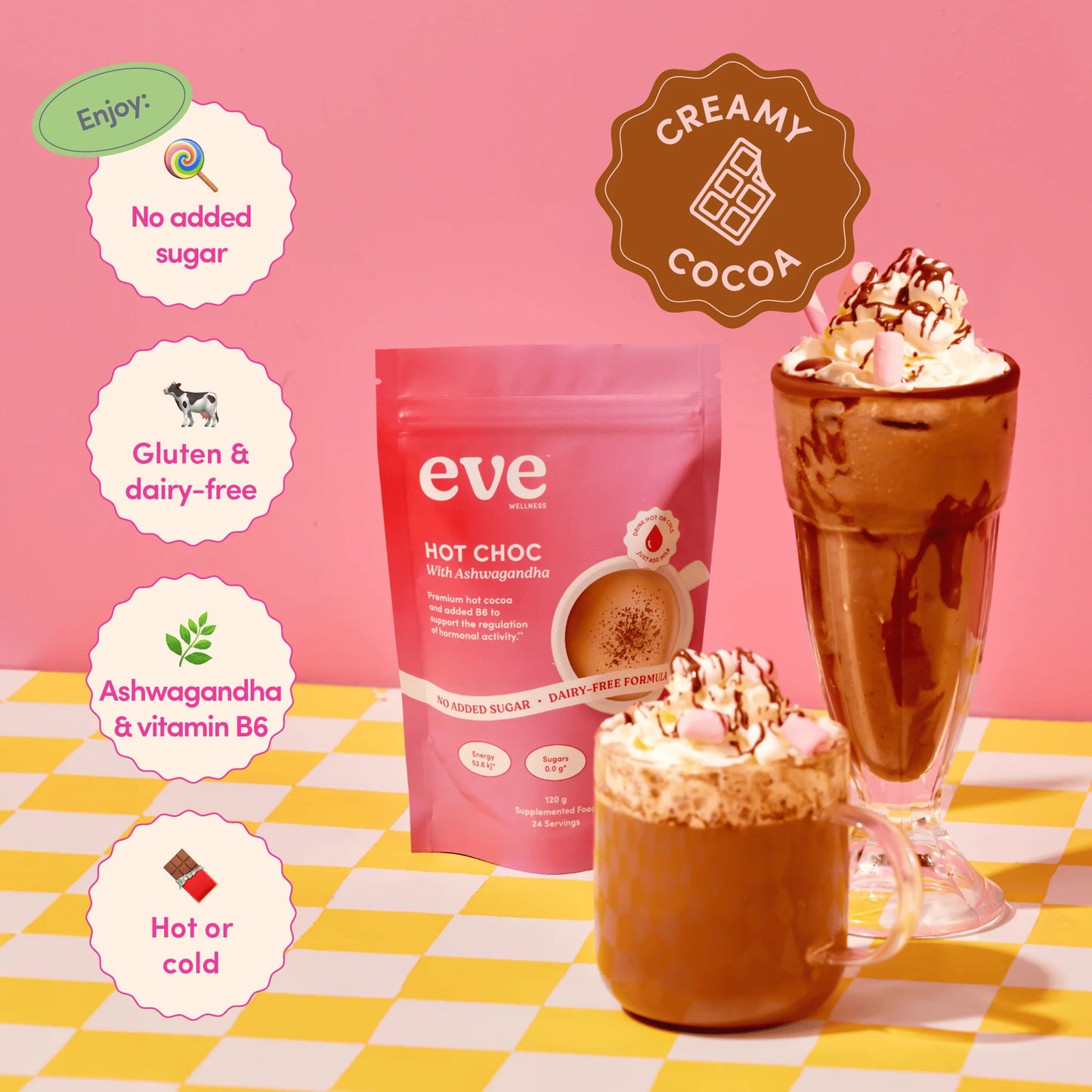 BePure Hot Chocolate with Ashwagandha