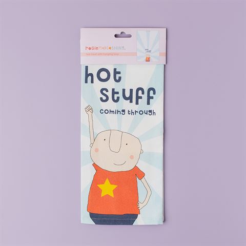 Hot Stuff Tea Towel