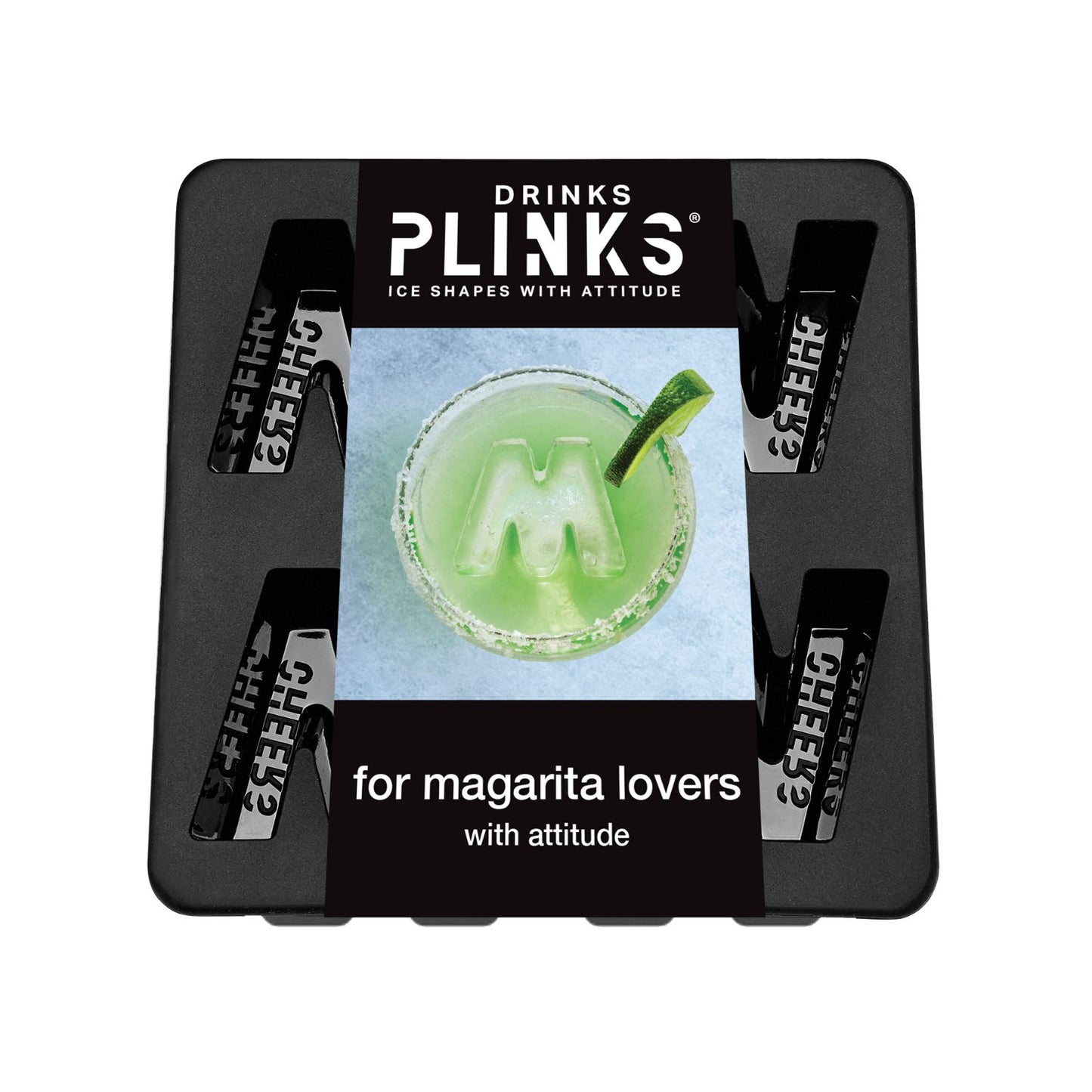 Ice Cube Tray -M For Margarita Lovers