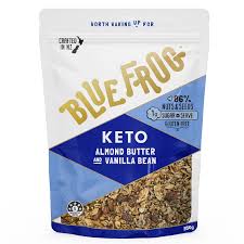 Keto, almond butter and vanilla bean