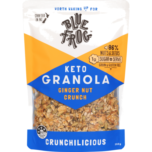 Keto Granola, Ginger Nut Crunch