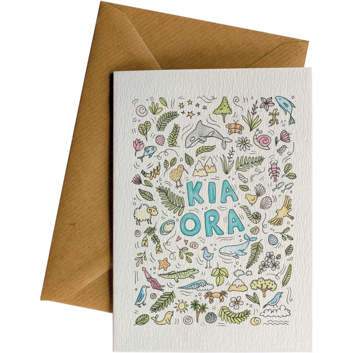 Little Difference Kia Ora Montage  Card