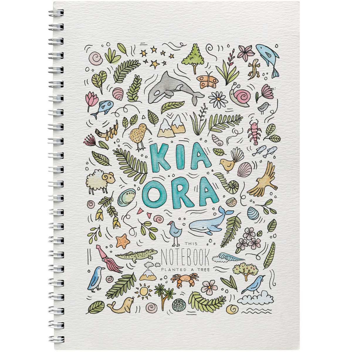 Little Difference NZ Kia Ora Montage Notebook