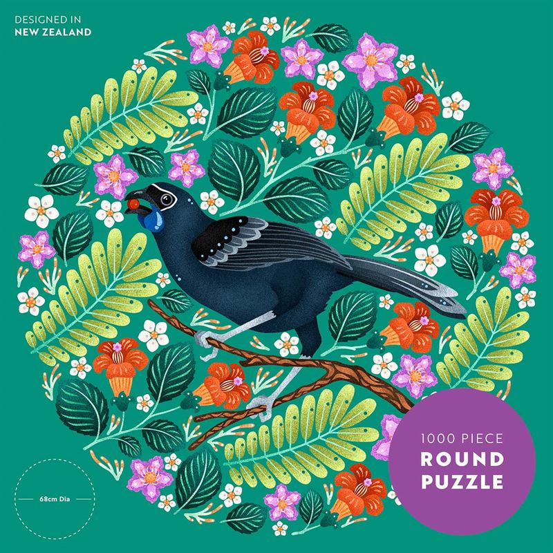Kokako Round Puzzle