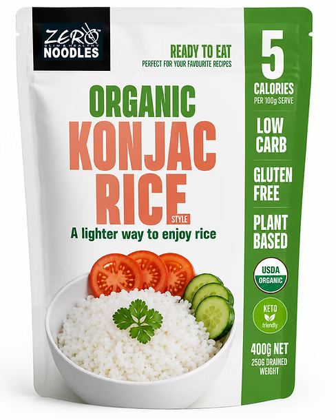 Zero Slim & Healthy Konjac Low Carb Rice 400G