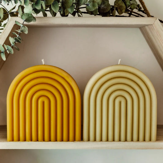 Hexton Large Rainbow Candle