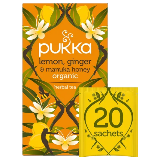 Pukka Lemon, Ginger & Manuka Honey Tea