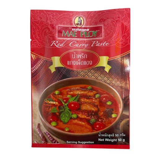 Mae Ploy Red Curry Paste