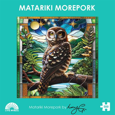 Matariki Morepork 500 Piece Puzzle