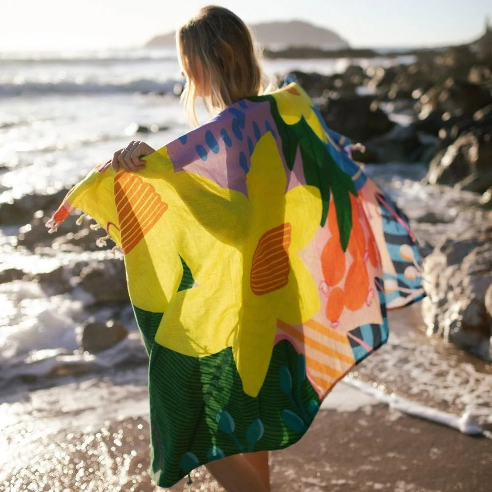 Lushly Beach Towel