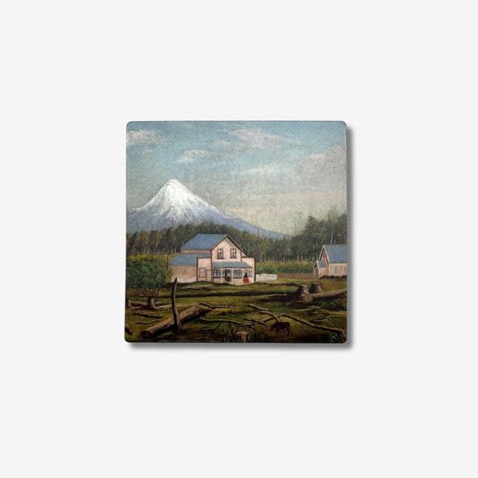 Old Masters Coaster Landscape with Settlers