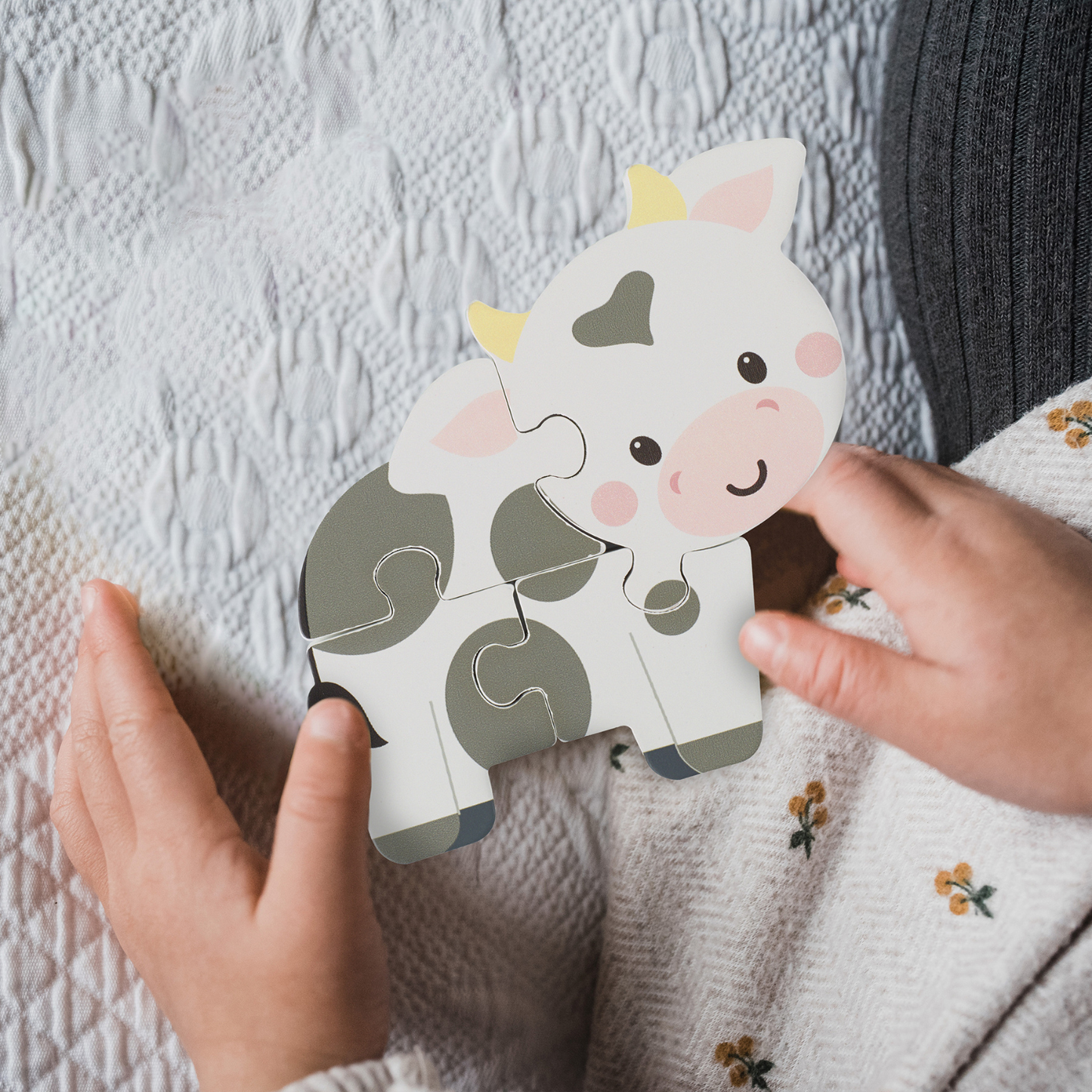 Orange Tree Toys - Farmyard Cow Puzzle