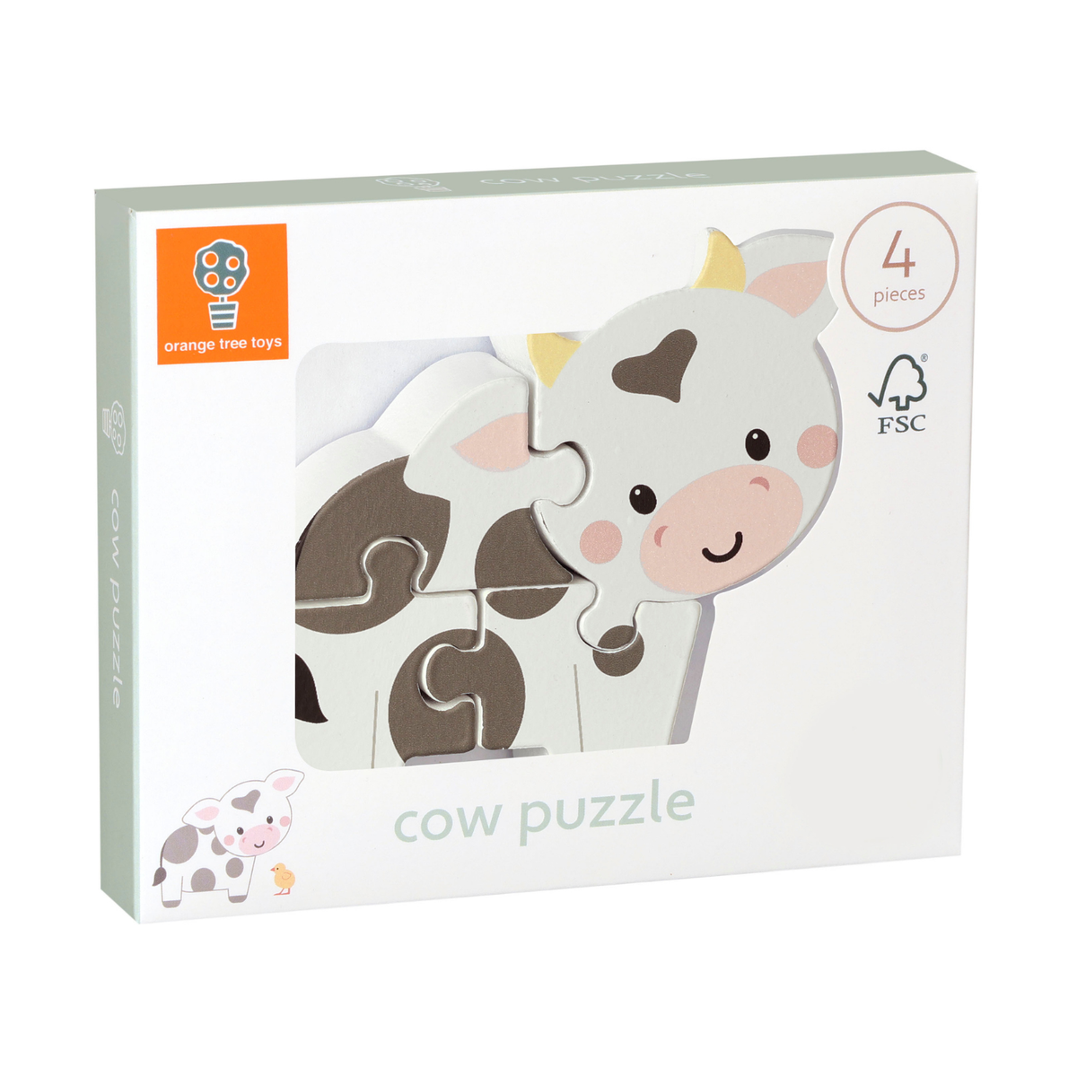Orange Tree Toys - Farmyard Cow Puzzle