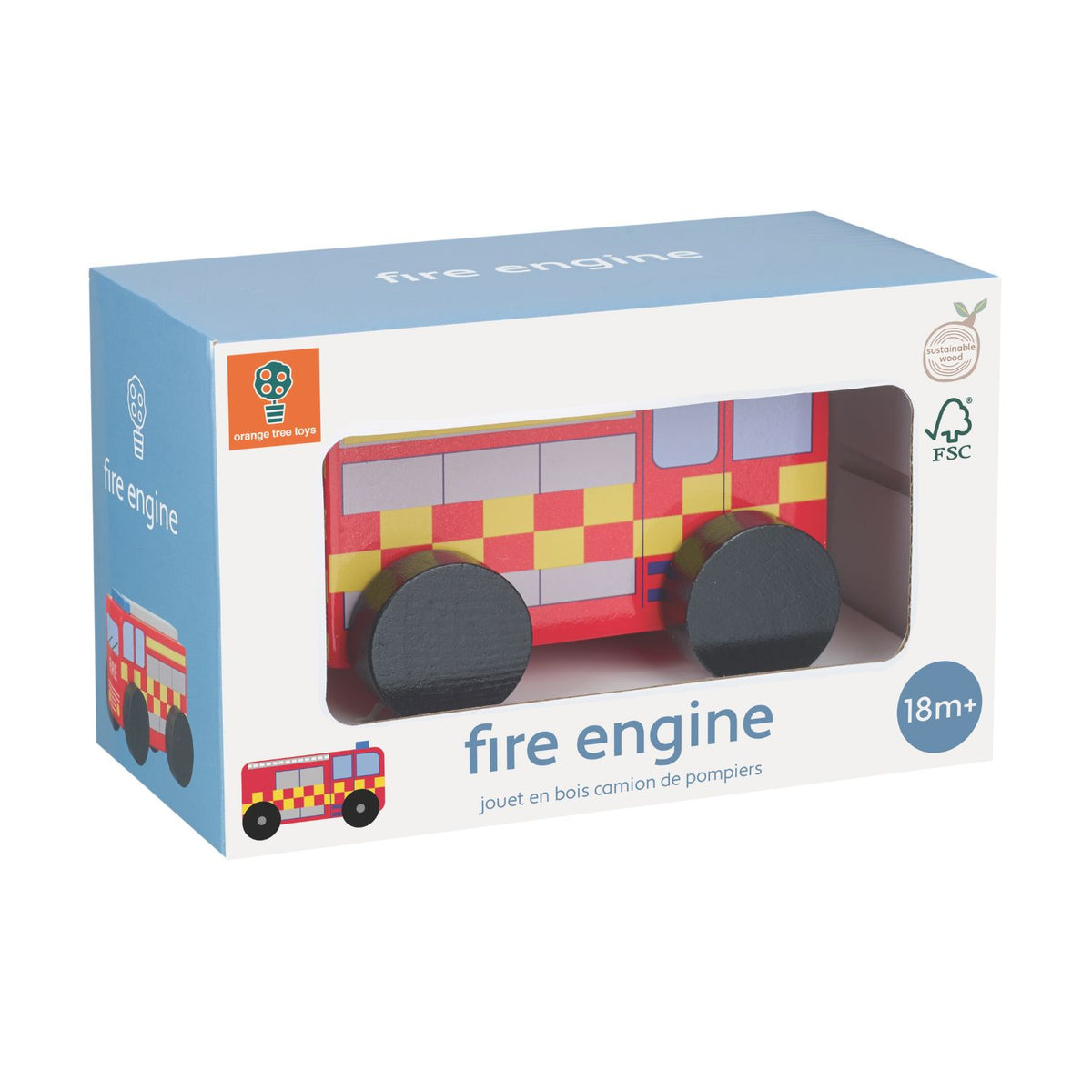 Orange Tree Toys - Emergency Services Fire Engine