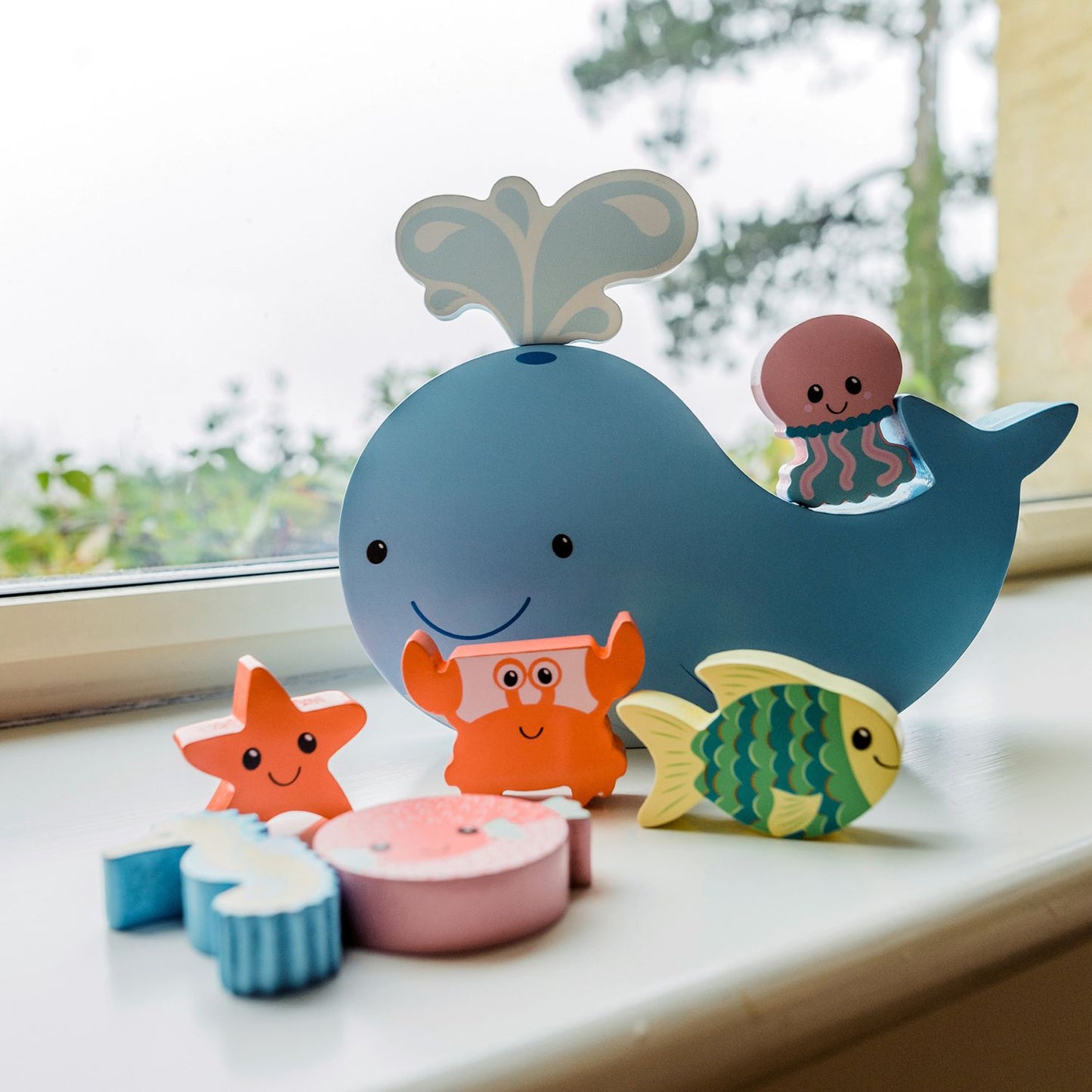 Orange Tree Toys - Sea Life Balancing Game