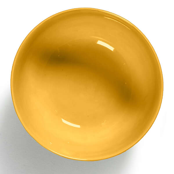 Ottolenghi Bowl Yellow with red Stripes - Small