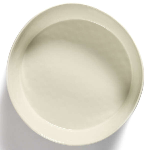 Ottolenghi Salad Bowl White with Blue Stripes