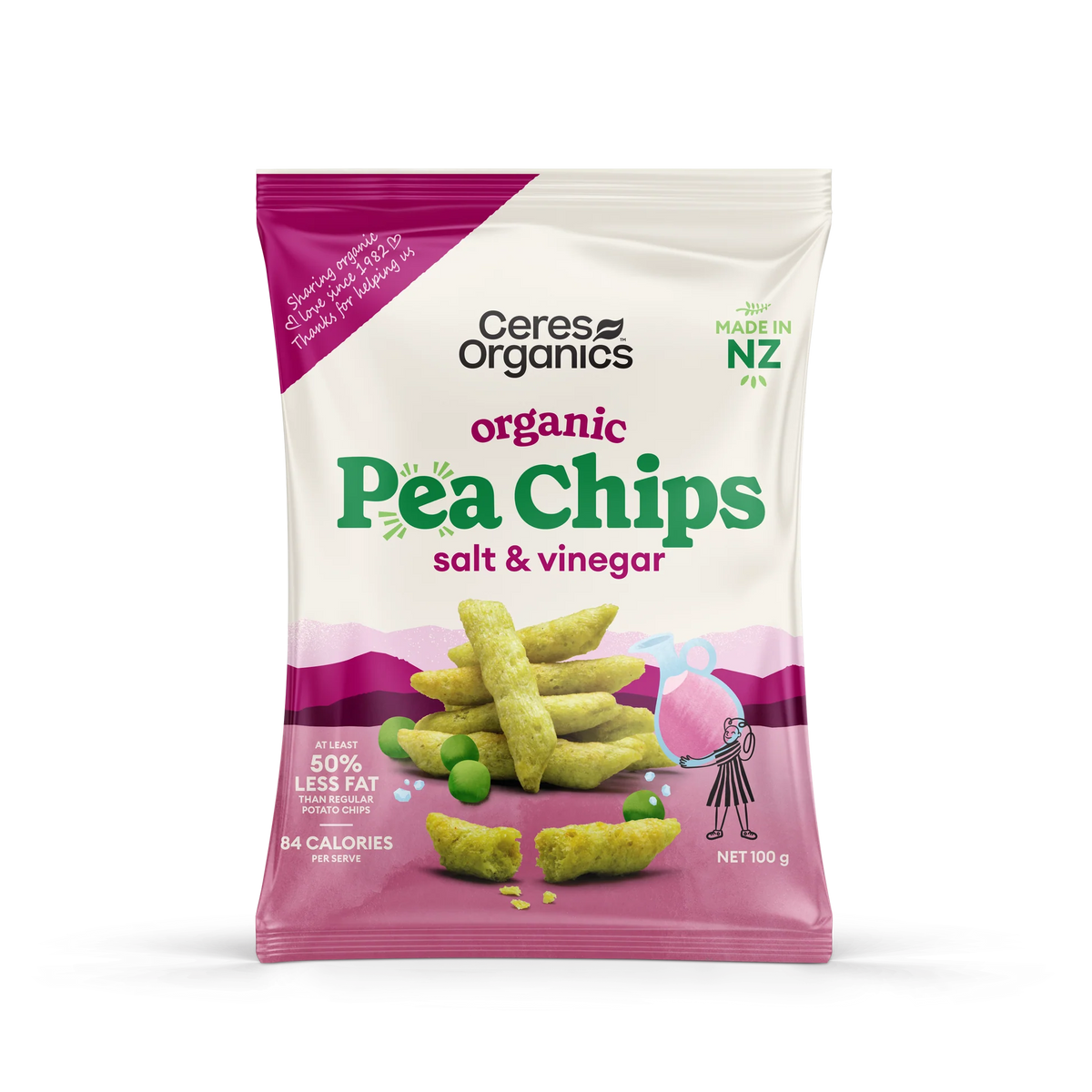 Pea Chips, Salt & Vinegar