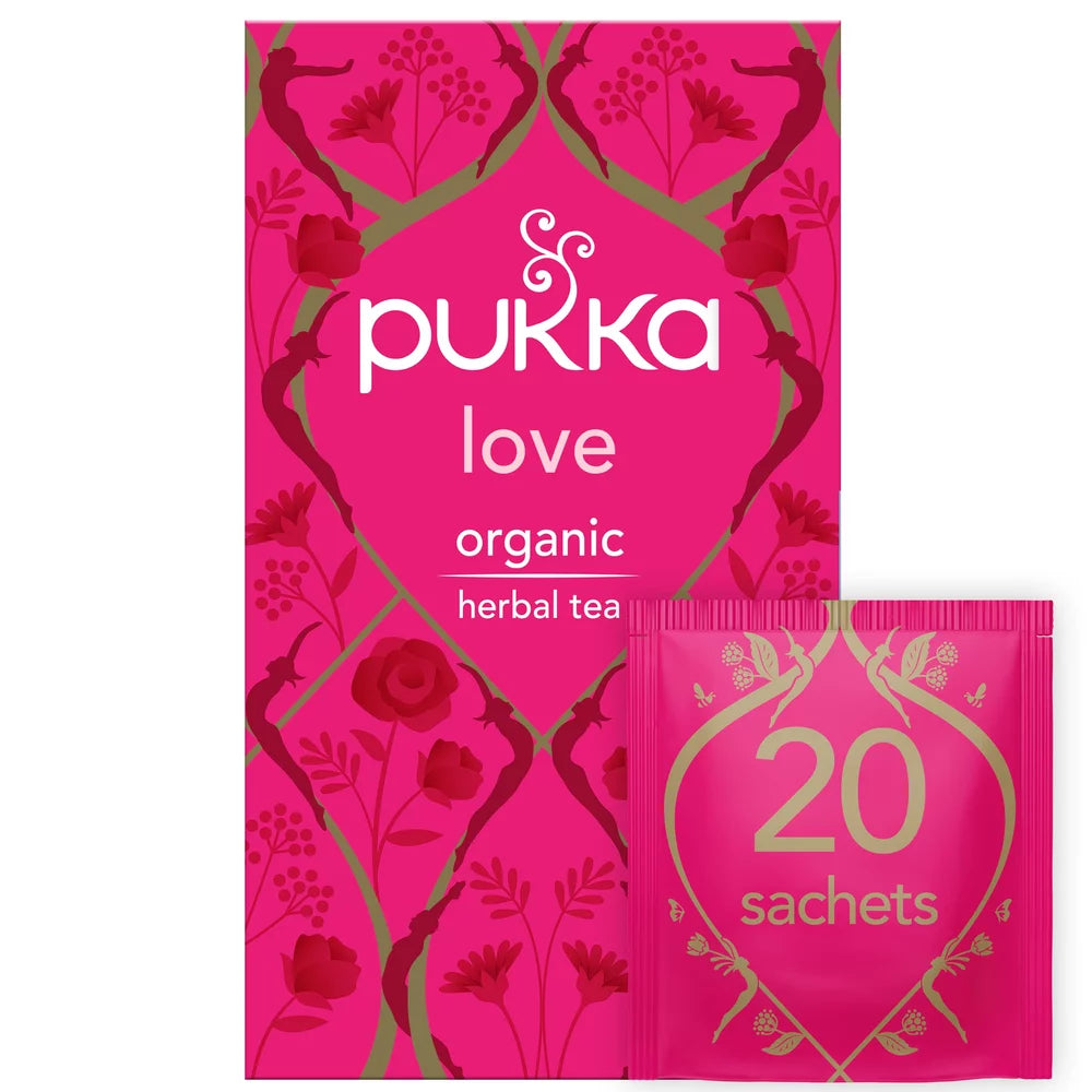 Pukka Love Tea Herbal Tea Sachets