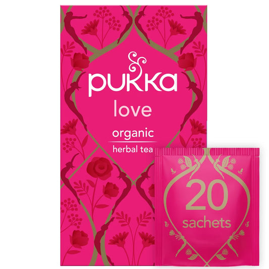 Pukka Love Tea Herbal Tea Sachets