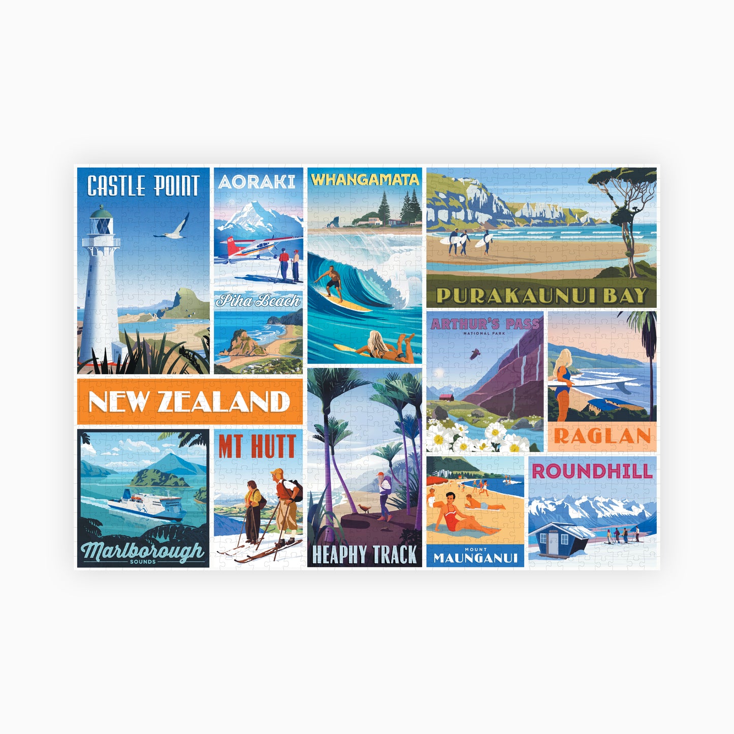 Greetings From New Zealand Puzzle