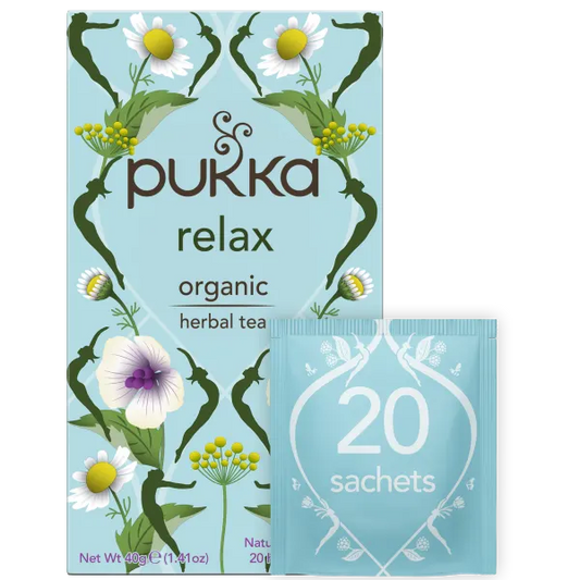 Pukka Relax Tea - 20 herbal Tea Sachets