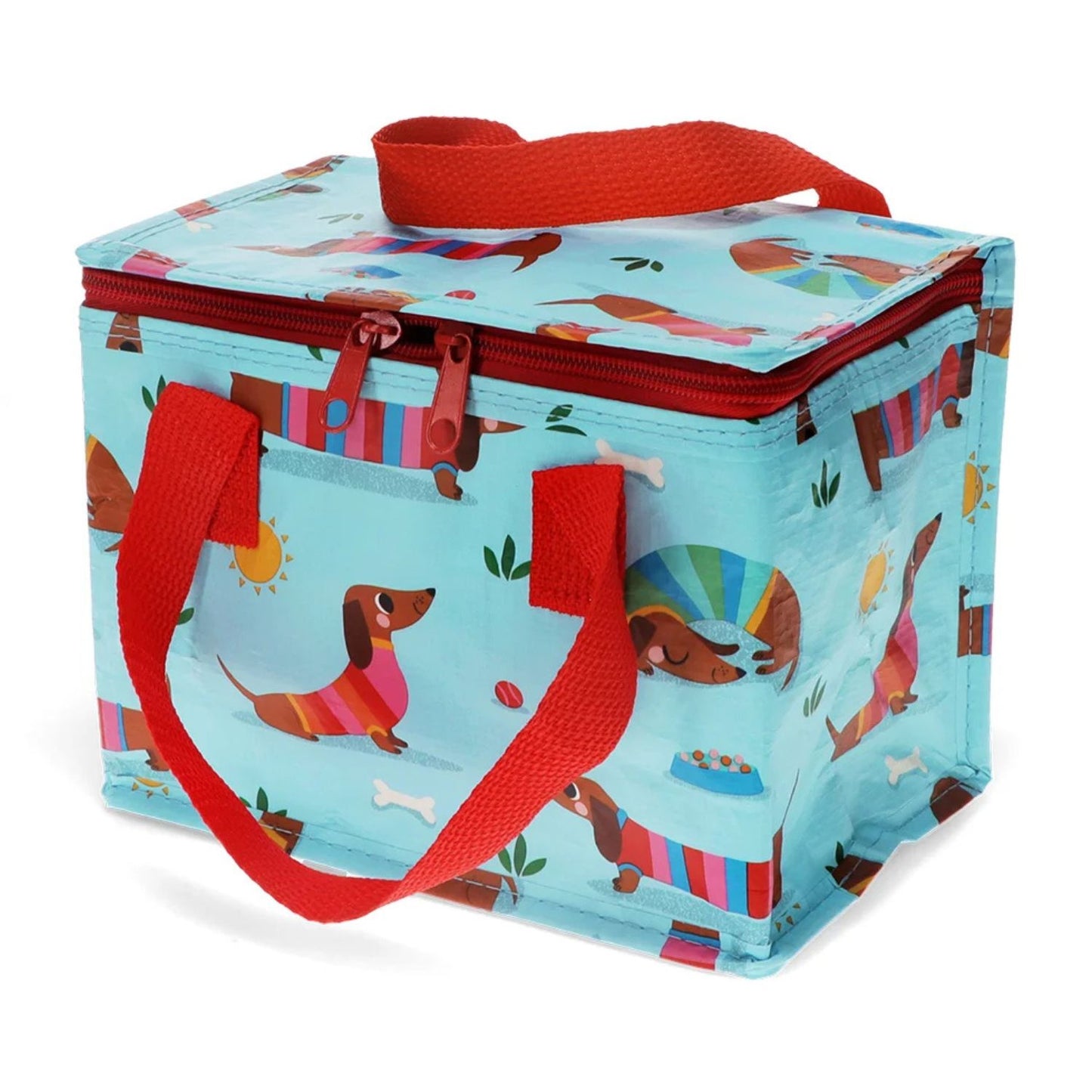 Insulated Lunch Bag - Sunny Sausage Dog