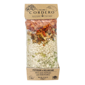Risotto with Peppers & Eggplant