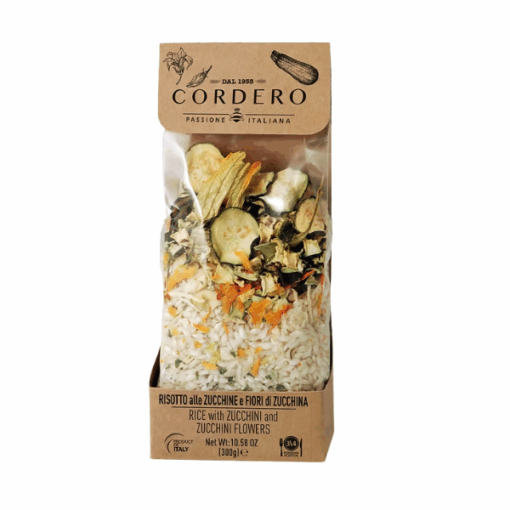 Risotto with Zucchini & Zucchini Flowers 300g