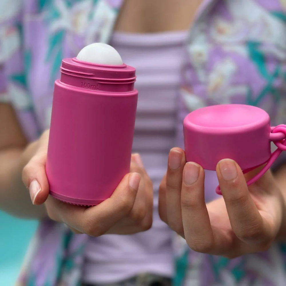 Solmates Salt Lake Pink 100ml Refillable Applicator