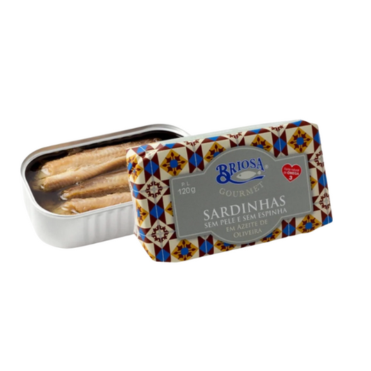 Sardines In Olive Oil Skinless/Boneless 120g