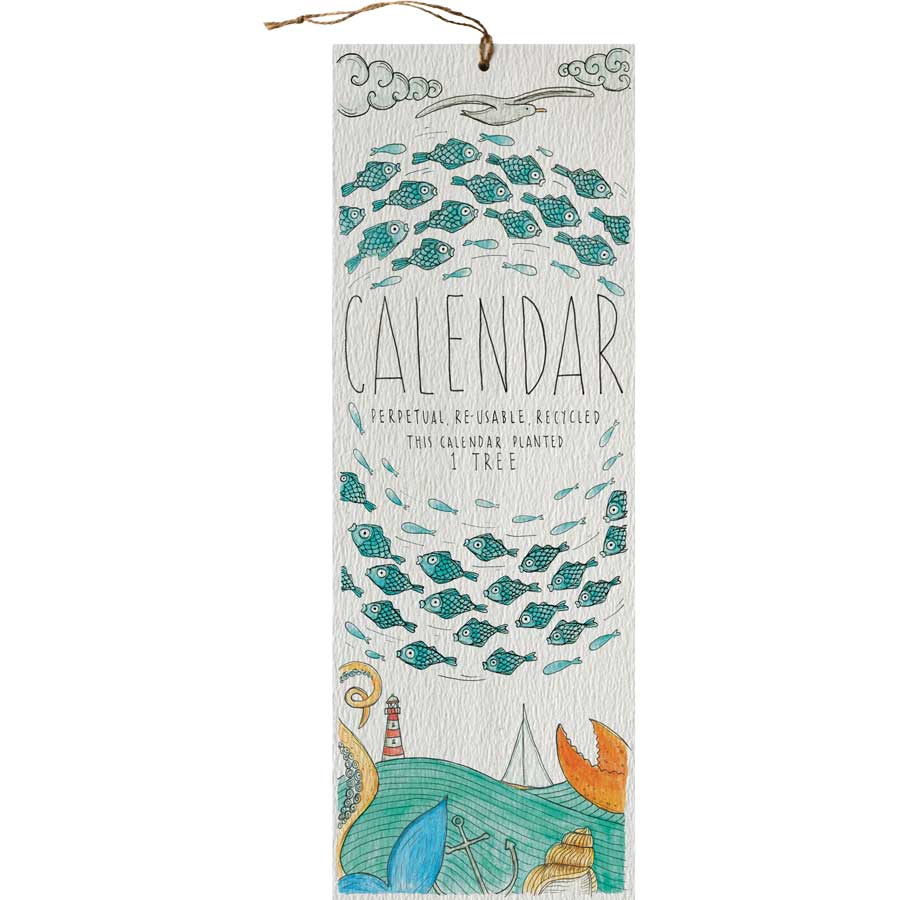 Little Difference Perpetual Calendar - Seaside
