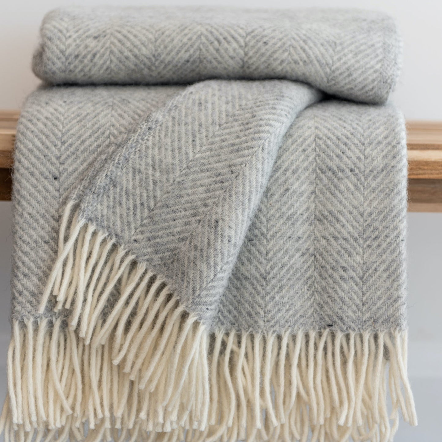 Soft Grey Throw