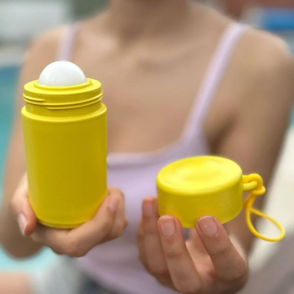 Solmates Sunshine Yellow 100ml Refillable Applicator