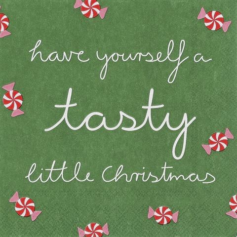 Tasty Little Christmas - Cocktail Napkin
