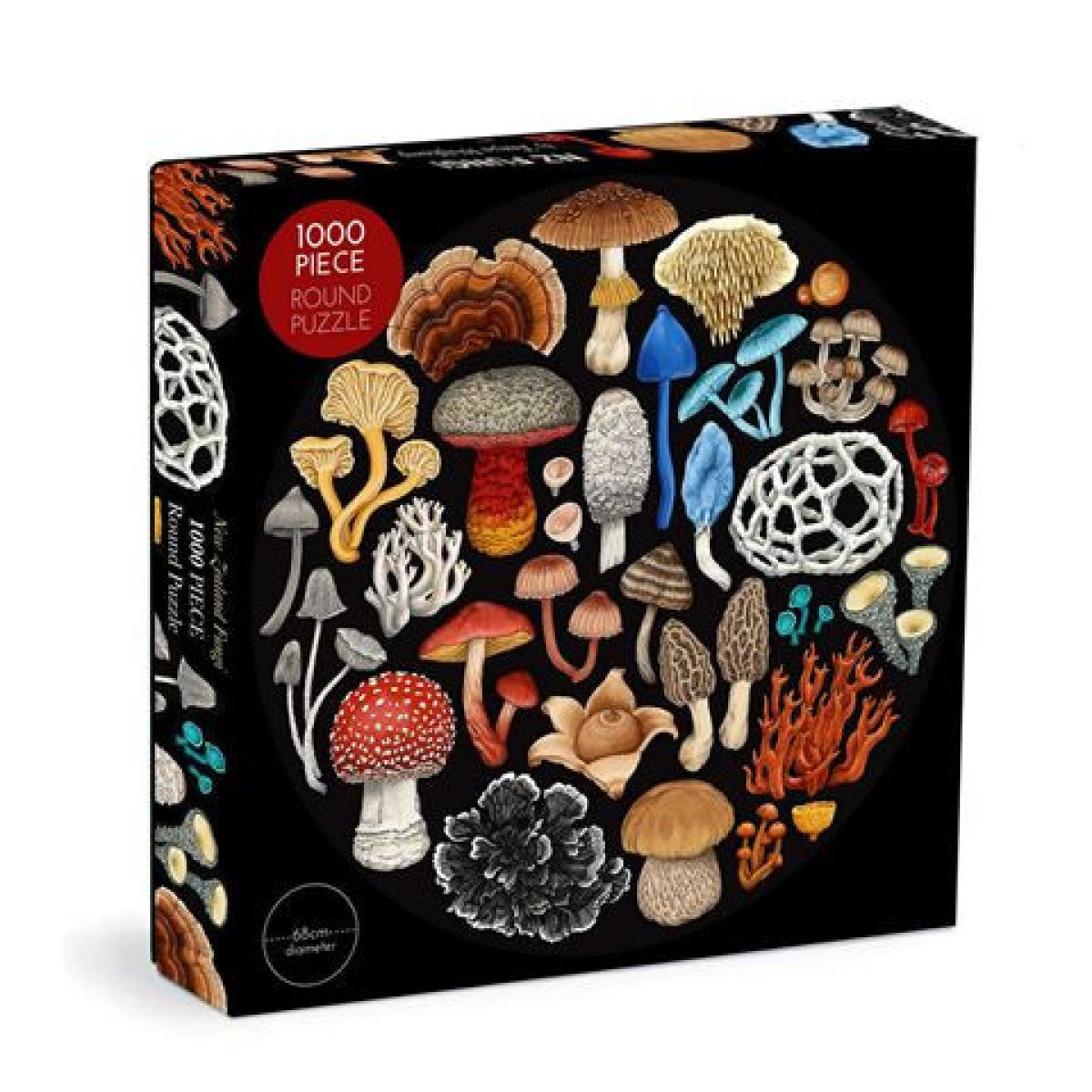 Wolfkamp & Stone Fungi 1000 Piece Round Puzzle