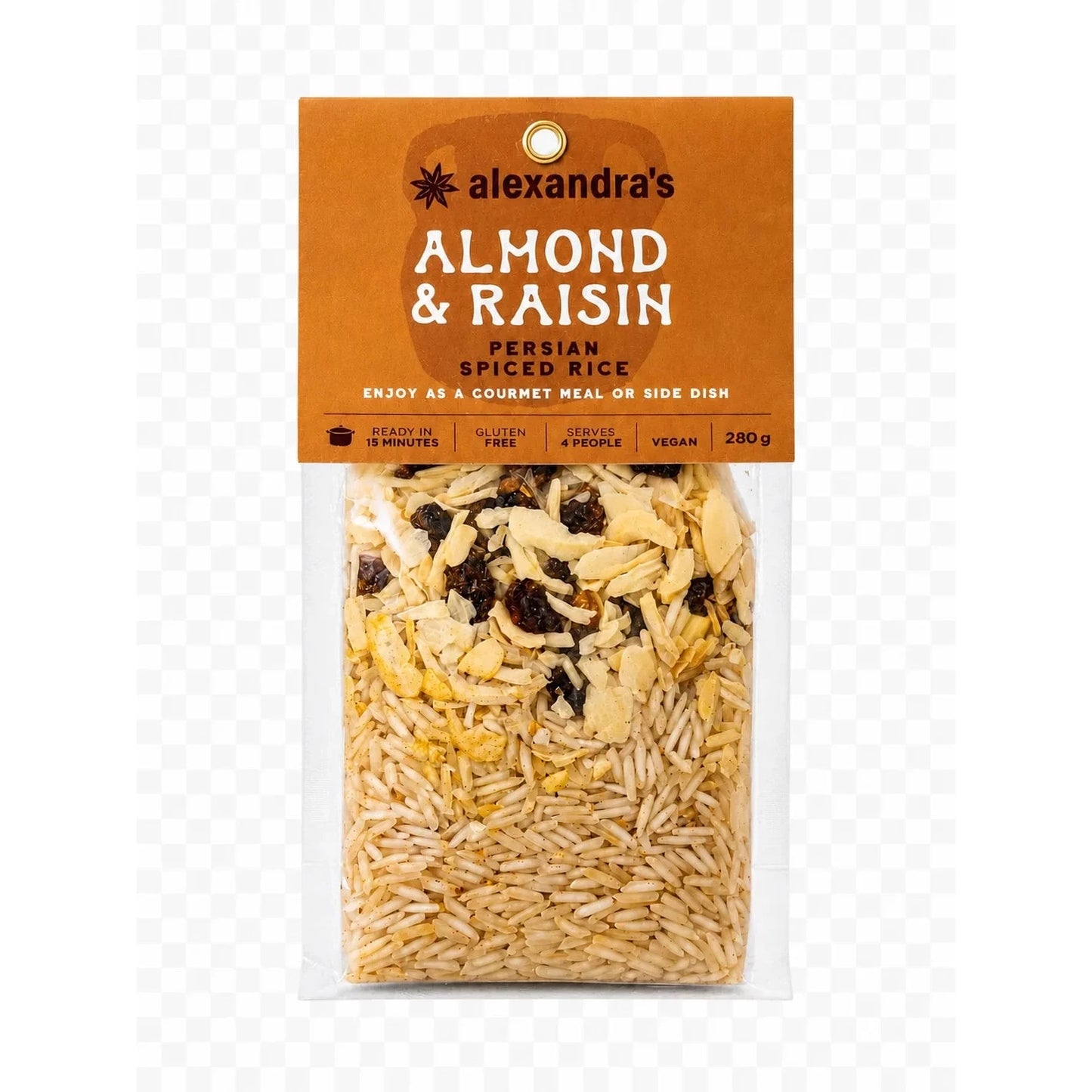Alexandra's Persian Spiced Rice - Almond & Raisin