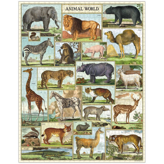 Animal 1000 Piece Vintage Jigsaw Puzzle